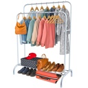 Perchero ropa Blanco