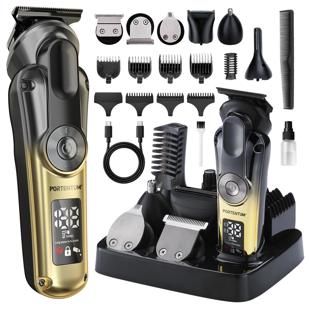 Máquina afeitar oro