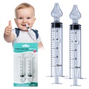 Jeringa lavado nasal bebe 2 pcs