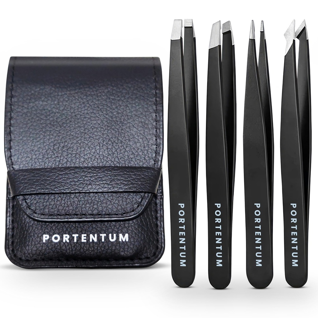 [8436614730637] Pack Black Eyebrow Tweezers
