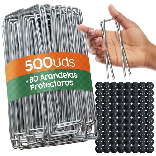 [8436614731597] U shape staples 500+80