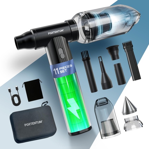 [8436614731443] 8436614731443 Soplador de aire + aspiración Col. negro