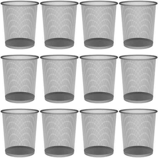 [8436614730897] Papelera 13L Plata Set 12