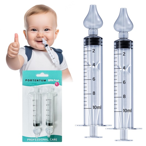 [8436614730330] Jeringa lavado nasal bebe 2 pcs